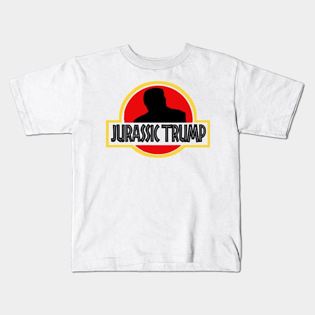 Jurassic Trump Kids T-Shirt by MinimalistTShirts